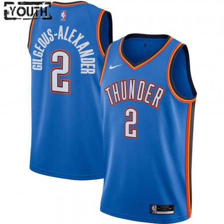 Canotte Bambino Oklahoma City Thunder Shai Gilgeous-Alexander 2 2020-21 Nike Icon Edition Swingman